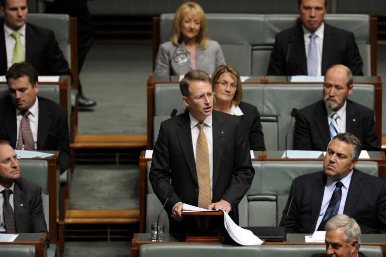 Paul Fletcher speaking in the House of Representatives